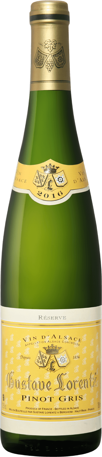 Пино Гри Резерв Эльзас AOC Гюстав Лоренц 2010 0.75&nbsp;л