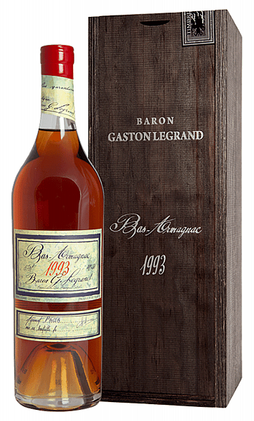 Baron Gaston Legrand 1993 Bas Armagnac (Подарочная упаковка), 0.7 л в Ставрополе