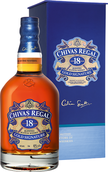 Chivas Regal 18 y.o. Blended Scotch Whisky (Подарочная упаковка), 0.75 л в Ставрополе