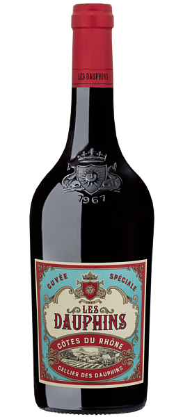 Les Dauphins Cuvee Special Cotes du Rhone AOC Cellier des Dauphins, 0.75 л в Ставрополе