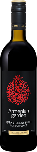Armenian Garden Pomegranate Oktemberyanskiy Wine and Brandy Factory, 0.75 л в Ставрополе
