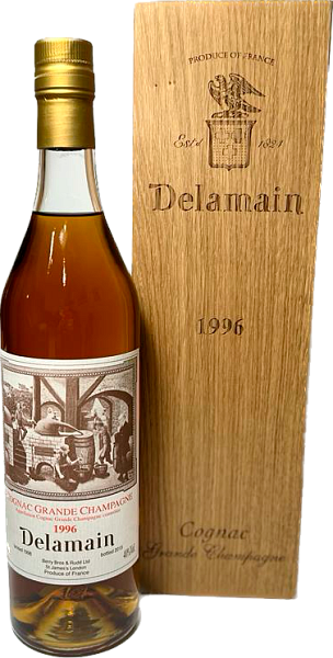 Delamain Grande Champagne Cognac Vintage 1996 Early Landed (wooden box), 0.7 л в Ставрополе