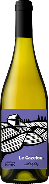 Le Cazelou Blanc Pays d'Oc IGP Yvan & Co, 0.75 л в Ставрополе