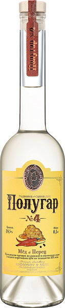 Polugar №4 Honey & Allspice, 0.5 л в Ставрополе