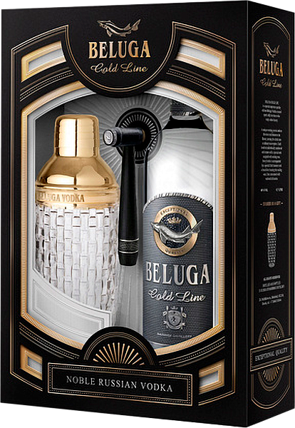 Beluga Gold Line (gift box with shaker), 0.75 л в Ставрополе