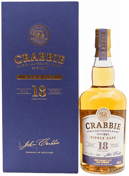 Crabbie's Single Malt Scotch Whisky 18 y.o. (Подарочная упаковка), 0.7 л в Ставрополе